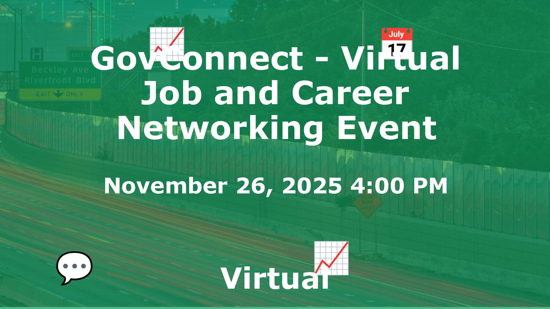 GovConnect - Virtual Job and Career Networking Event event image